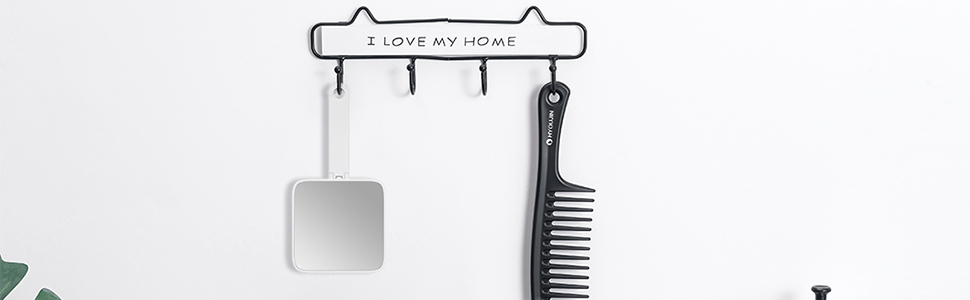 Small Hand Mirror Portable Hand Held Mirror Lash Mirror for Travel