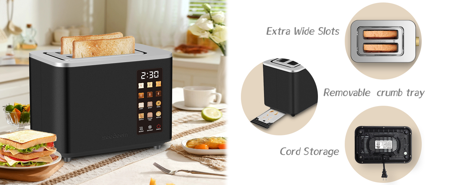 BLACK TOASTER