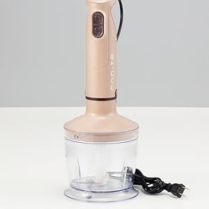 ダブル安全装置付きブレンダー 500ml/350ml Houselin-Kitchen Fightbブレンダー、ハンドヘルドスティック