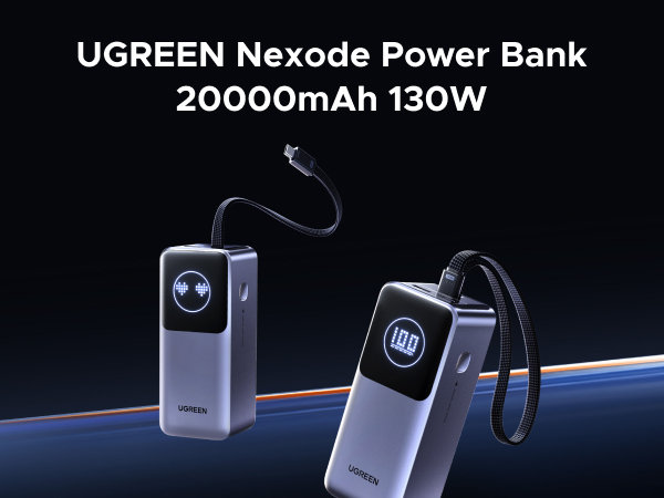 スマホアクセサリー ugreen nexodeFastChargingPowerBank 130W Amazon.com: UGREEN Nexode Power Bank 20000mAh 130W with