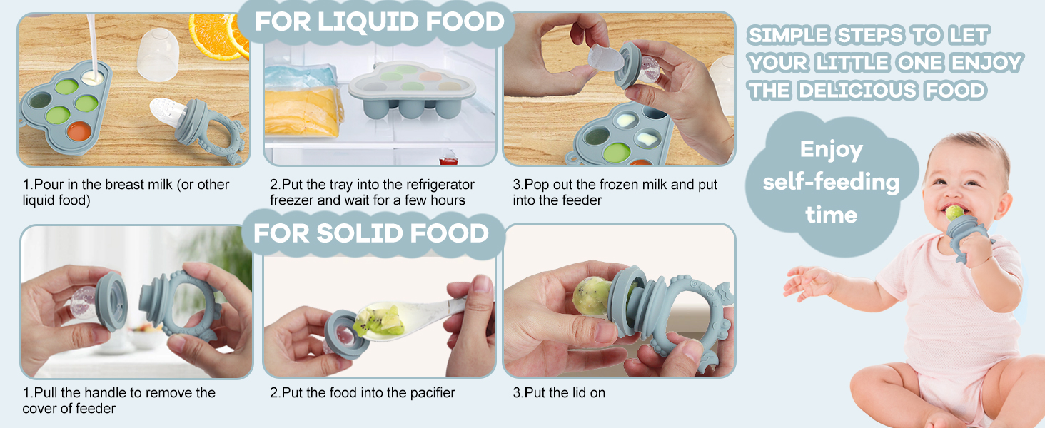 Breastmilk Popsicle Molds