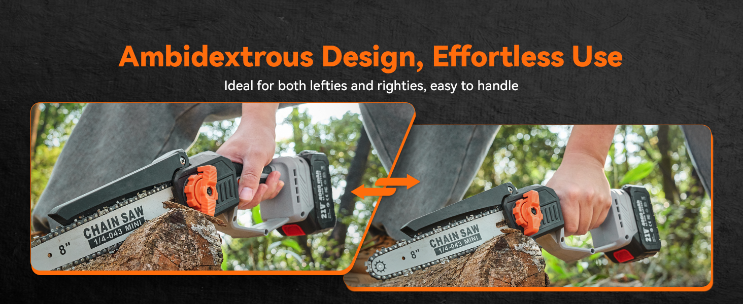 Ambidextrous Design,Effortless Use