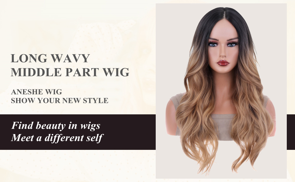 long blonde wavy wig