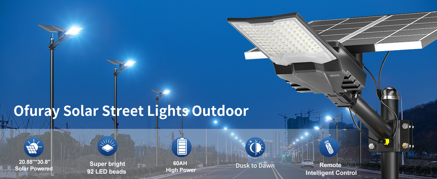 SFL-OHF-Max solar street light outdoor