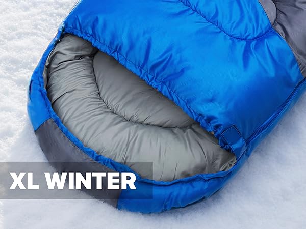winter sleeping bag