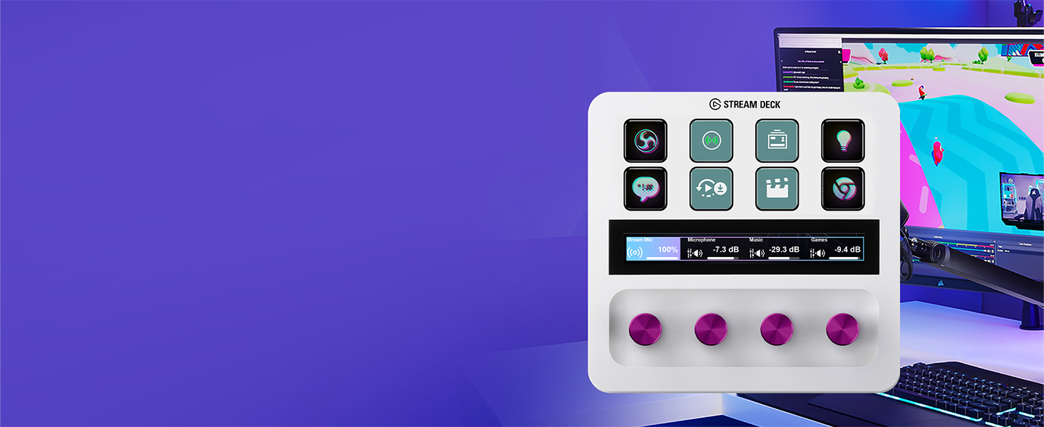 Stream Deck + White