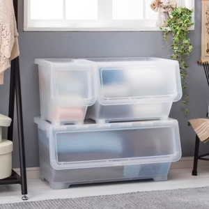 バーレイ　キャリコ　蓋付きボックス Amazon｜カインズ(CAINZ) クリア キャリコ L 幅66cm 奥行38.5cm