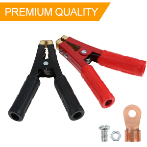 Crocodile Alligator Car Battery Clamps Connectors With Micro