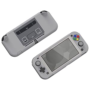 Nintendo Switch Lite グレー　スーファミ仕様カスタム品 カスタム品】Nintendo Switch Lite スーパーファミコンカスタム