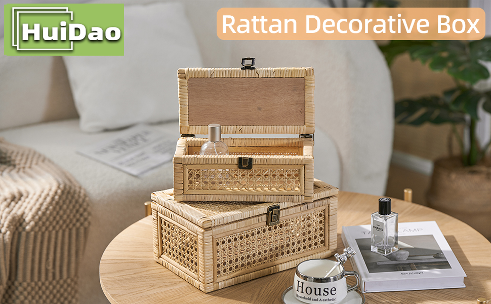 rattan box