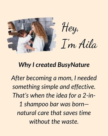 Eco-conscious solid shampoo bar for busy people, sulfate-free and travel-friendly