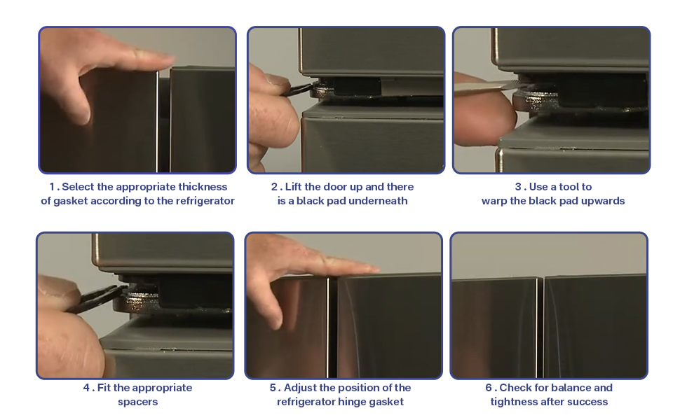 Sthovd Upgraded DA9904158A Hinge Shim Refrigerator Door
