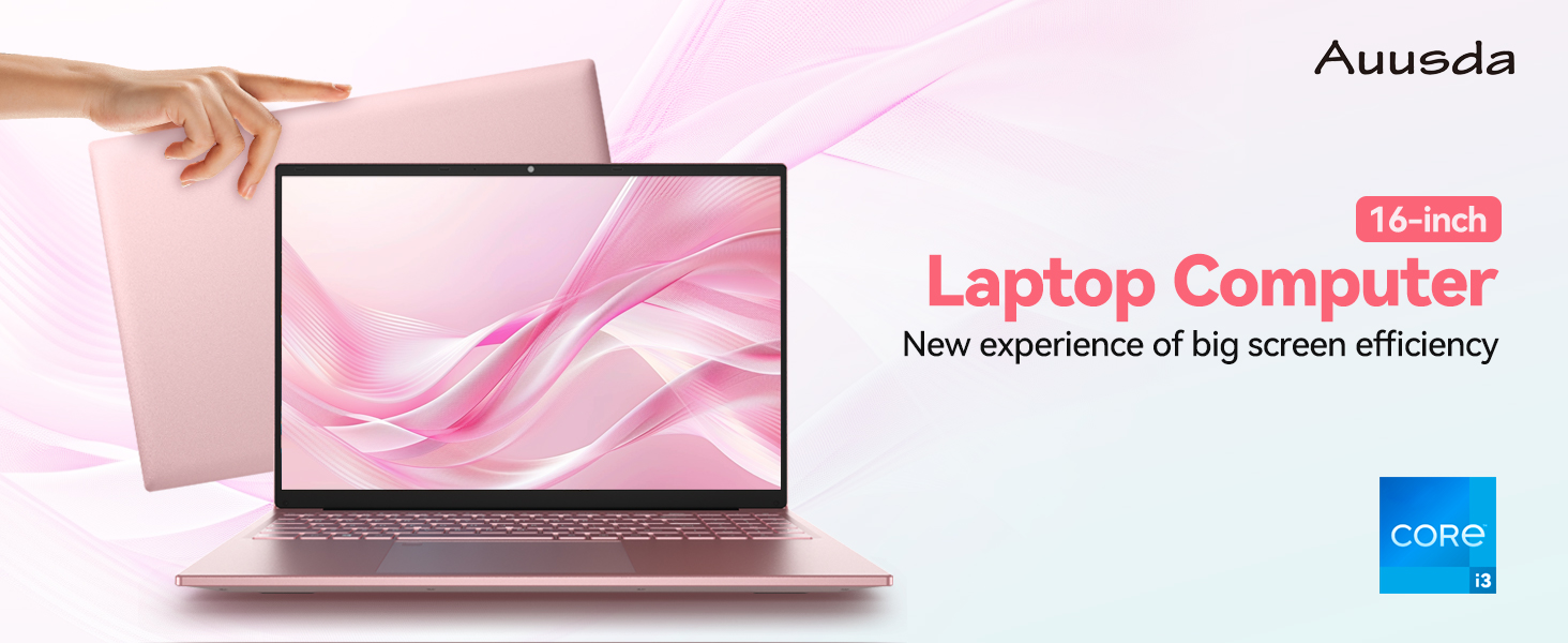 16" FHD Traditional Laptop Computers i3 Processor