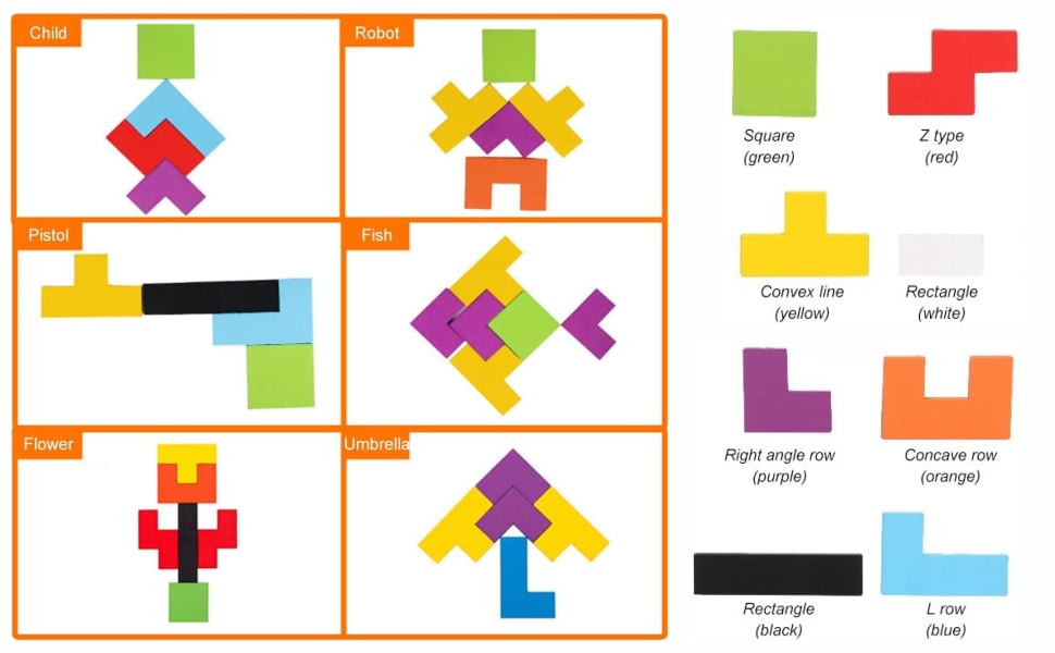 5mm Russian Block Puzzle