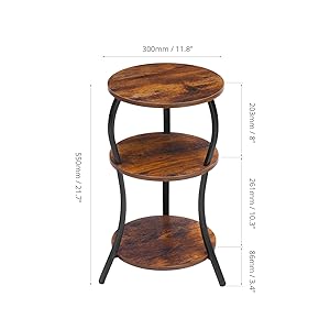 3-Tier Side Table