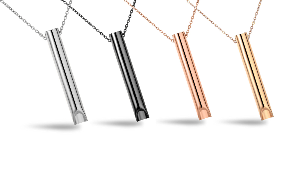 Stress Anxiety Relief Mindful Breathing Necklace