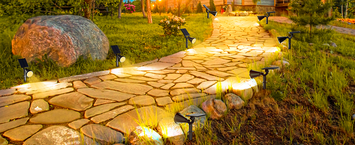 solar lights outdoor garden