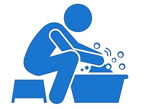 Laver à la main avec un détergent doux à l'eau froide