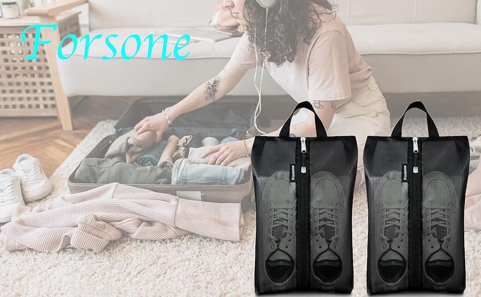 Shoe bags for Travel 2 Pack