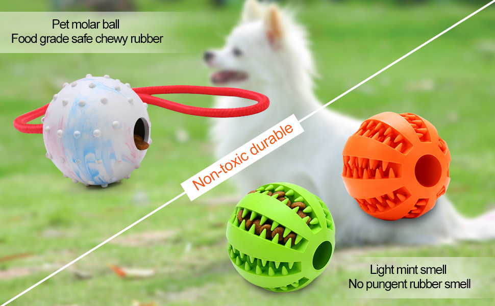 Pet Supplies SEGUROS Balls for DogsDog Balls for Aggressive Chewers