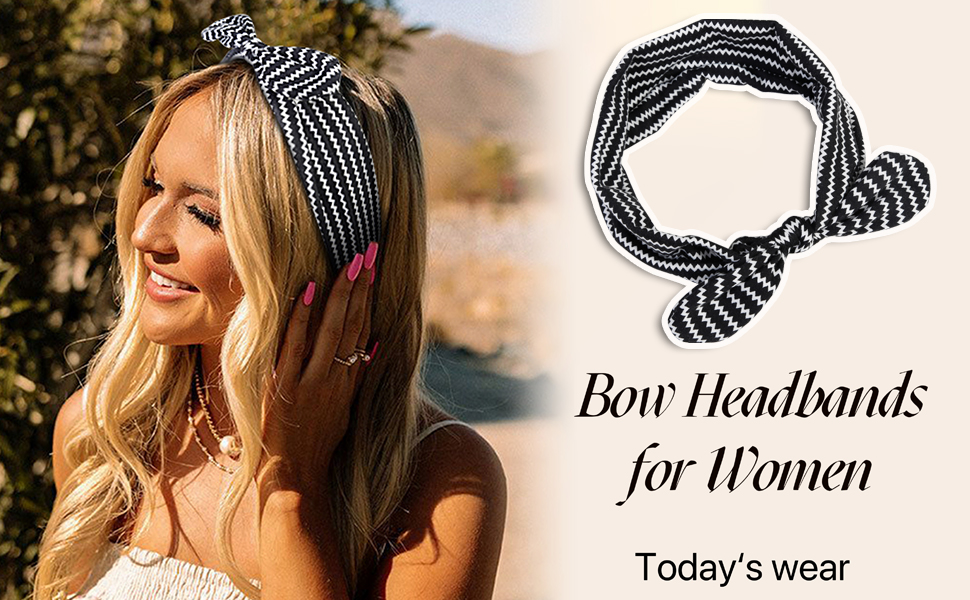 bow headbands for women