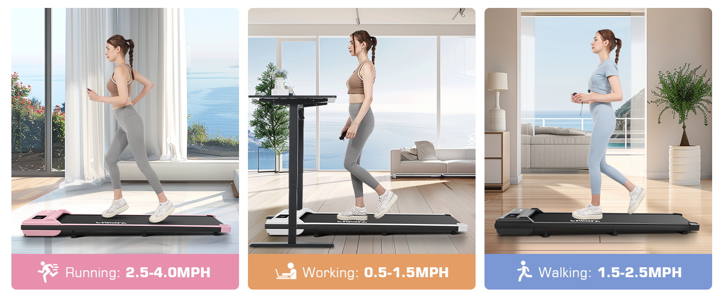3 in 1 treadmill walking pad for Home