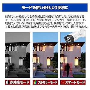 Amazon | 【高精細12”モニター付き・センサー発光・500万画素