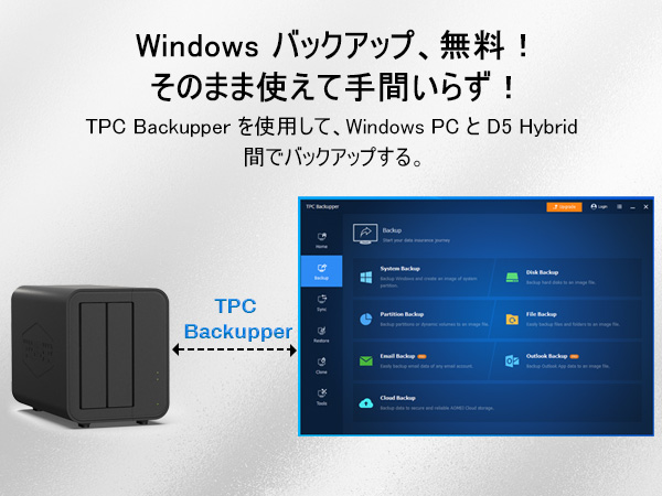 Amazon.co.jp: TERRAMASTER テラマスター D5 Hybrid HDD NVMe