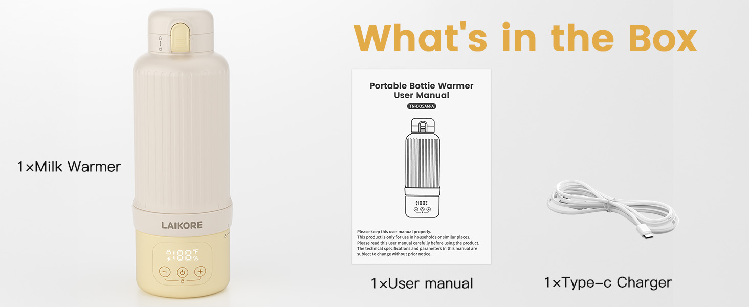 Portable Baby Bottle Warmer for Travel