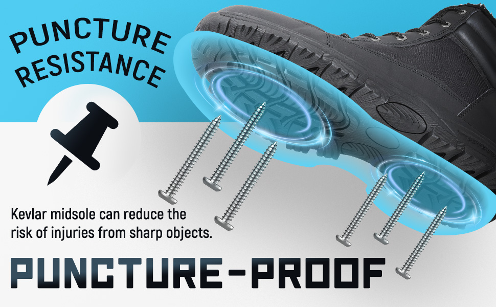 safety boots in winter