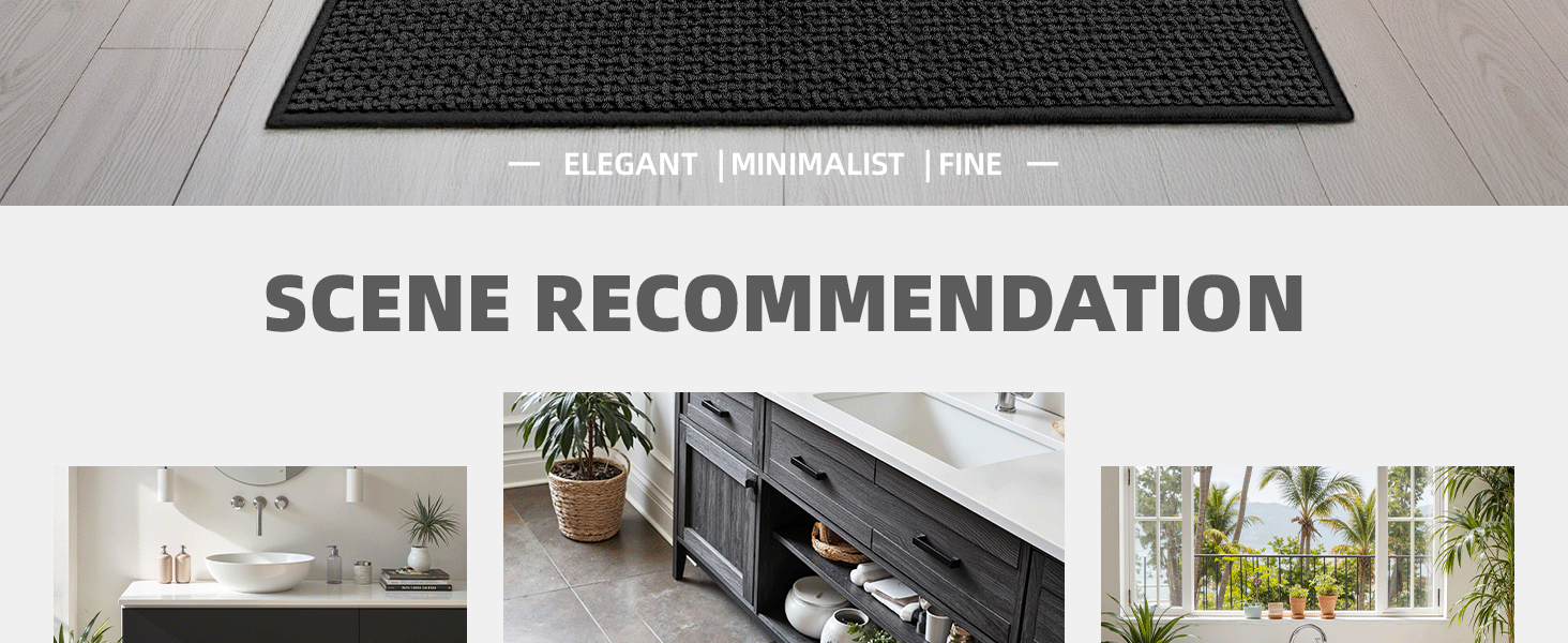 bathroom mat quick dry