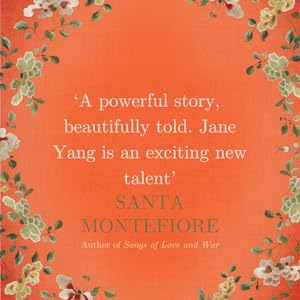 White text on orange background