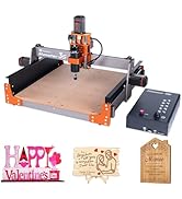 FoxAlien Masuter 3S CNC Router Machine with NEMA 23 Closed-Loop Stepper Motor, 400W Spindle 3 Axi...