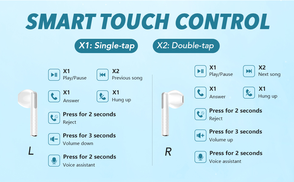 wireless bluetooth earbuds