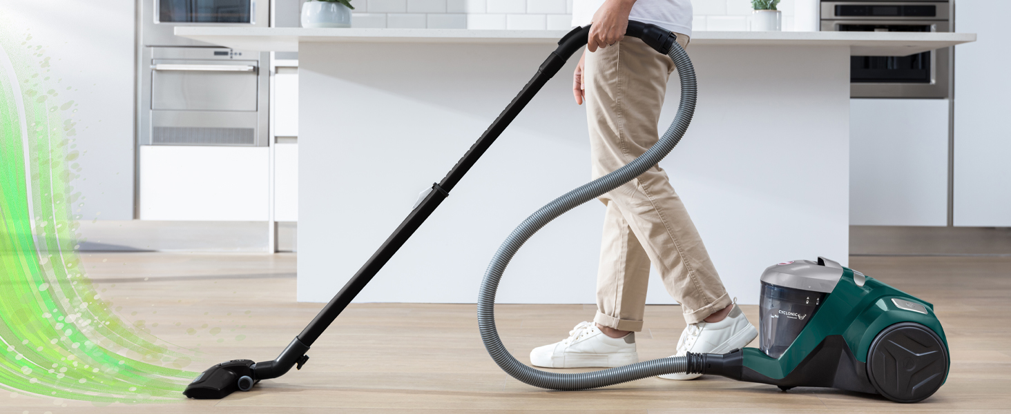 Hoover; H Power 300 Cylinder Home; HP310HM; Bagless Cylinder; Allergy Care HEPA Filter