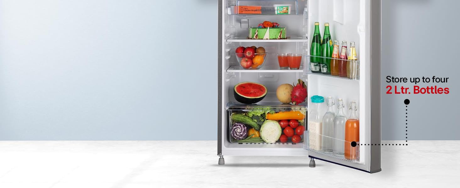2 ltr. bottle storage