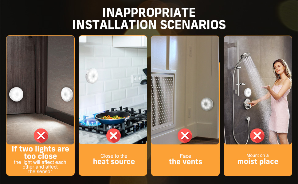 Lulizar Motion Sensor Lights Indoor