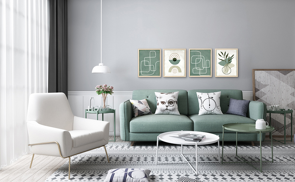 11x14 picture frames mint green wall art