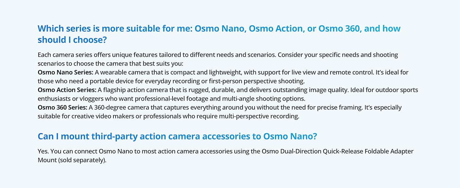 OSMO Nano