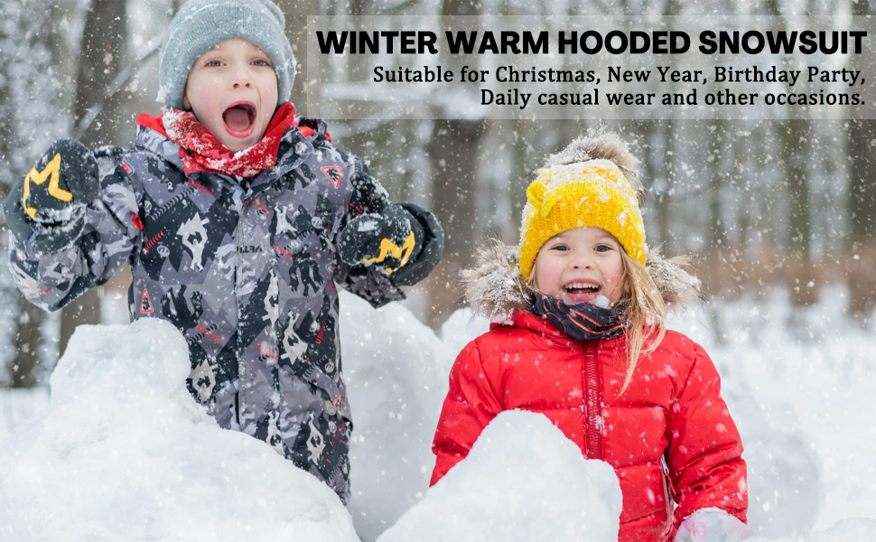 Newborn Baby Cartoon Bear Snowsuit