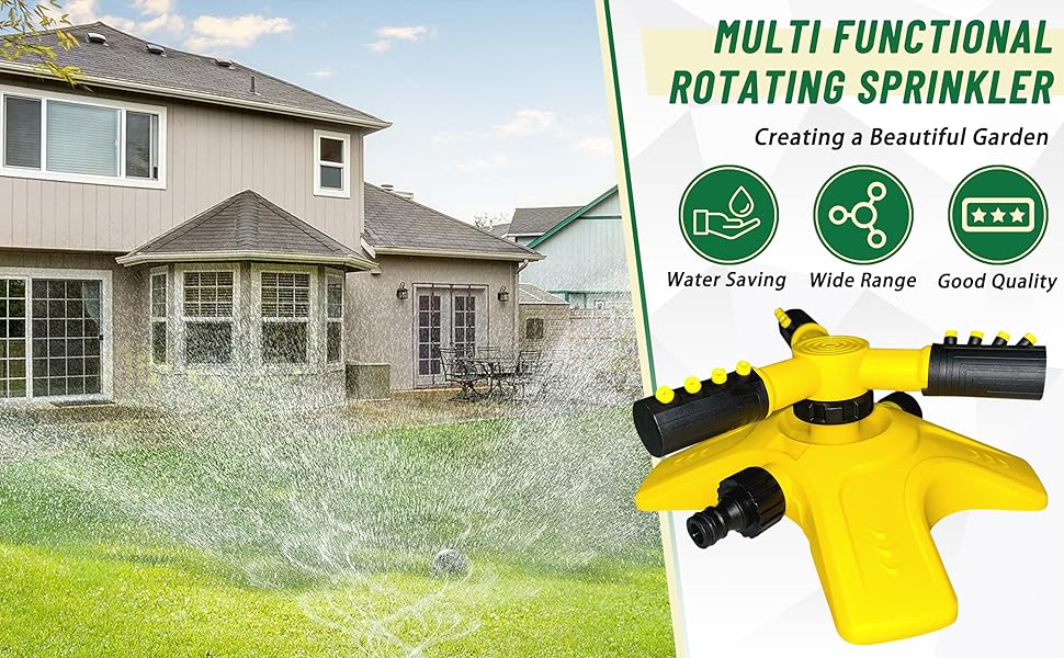 Rotating Garden Sprinkler
