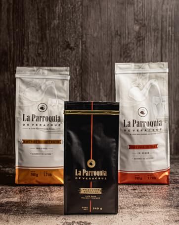 Café de La Parroquia de Veracruz Bolsa de Café en grano molido 