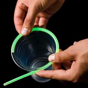 Glow Cups Glowing Party Cups Glow stick cups neon glow in the dark party