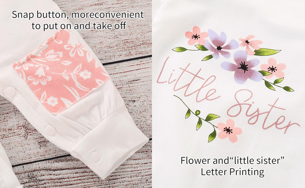 little sister newborn outfit