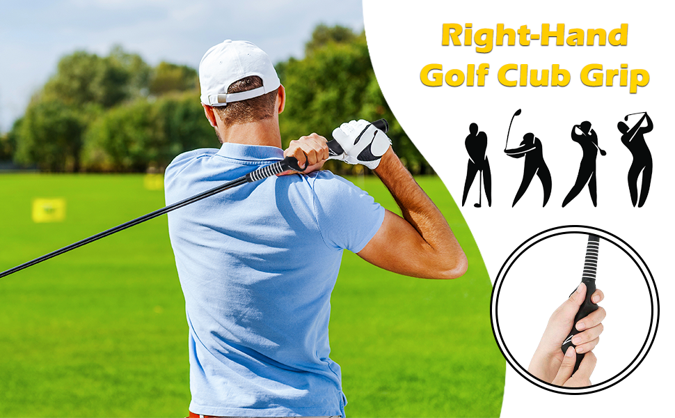 right hand golf club grip