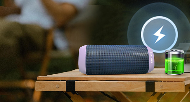 Long Battery Life,rechargeable battery wireless Bluetooth supports playback up to 12 hours