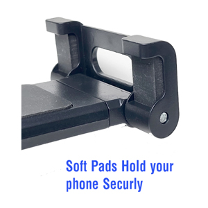 Folded phone mount