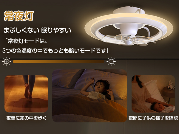 Amazon.co.jp : ONRIU シーリングファンライト led 導光板