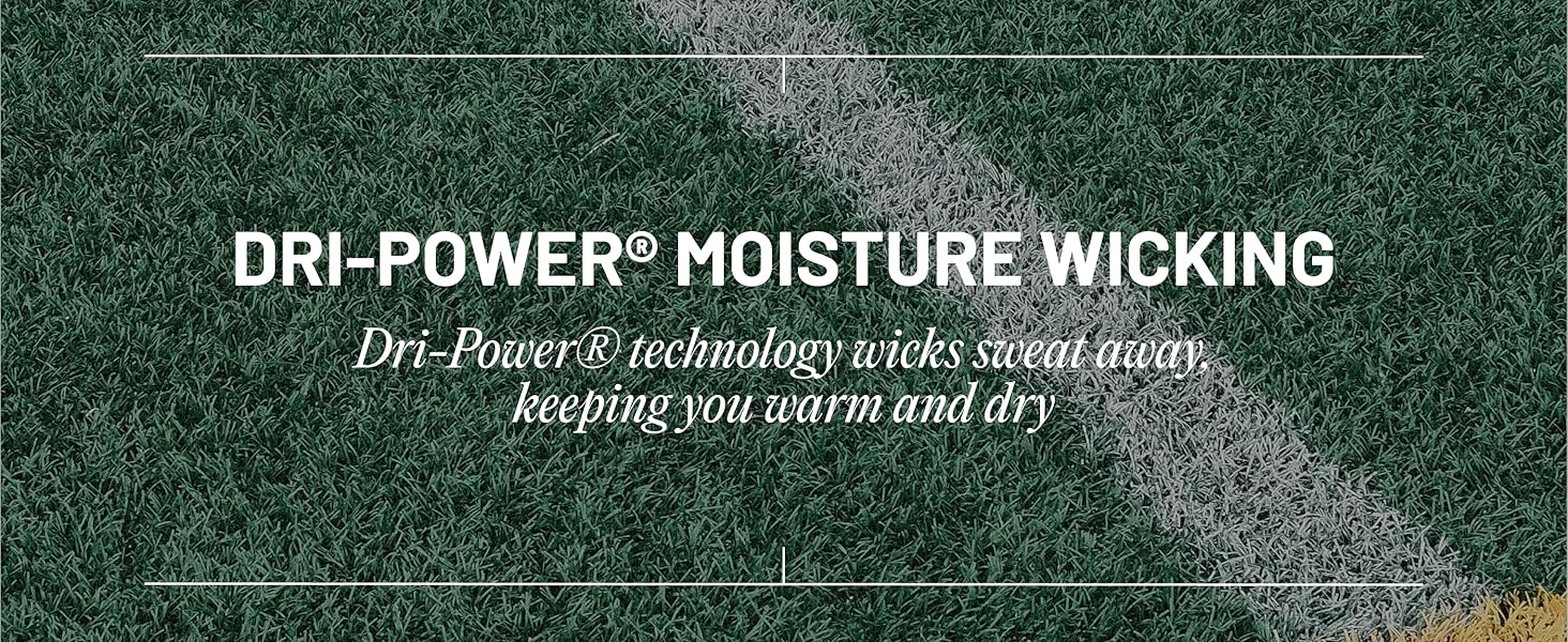 Dri power moisture wicking