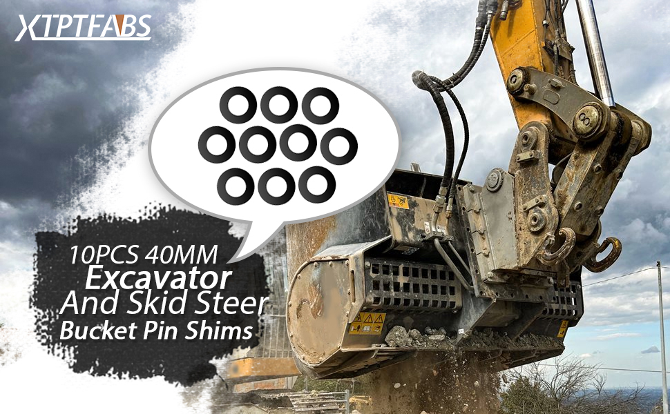 Amazon.com: XTPTFABS 10PCS 40MM Excavator And Skid Steer